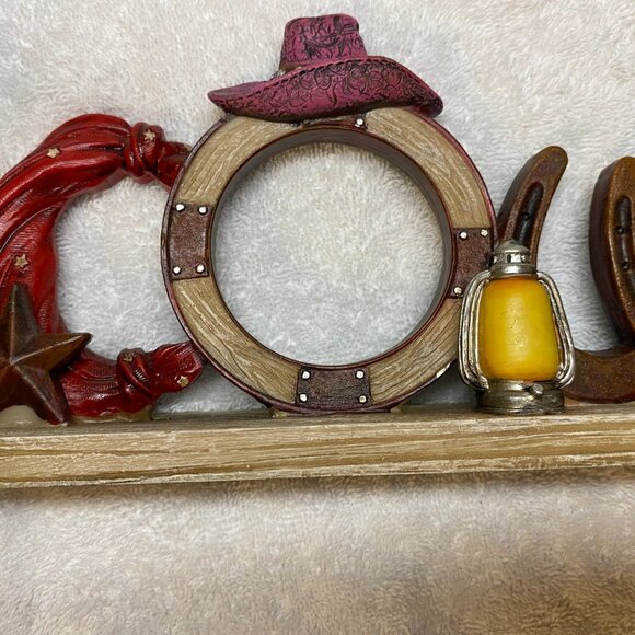 Home Decore - Cowgirl Western Sign Display Decoration - Picture 3 of 9